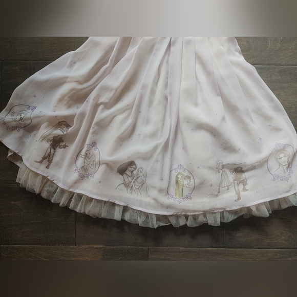 Japan Secret Honey Disney Rapunzel from Tangled Lavender Sketch Art Dress - Picture 3 of 5